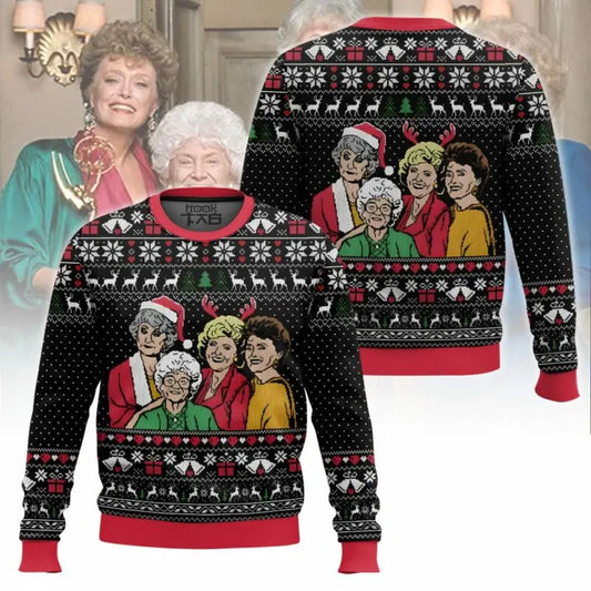 The Golden Girl Christmas Ugly Sweater