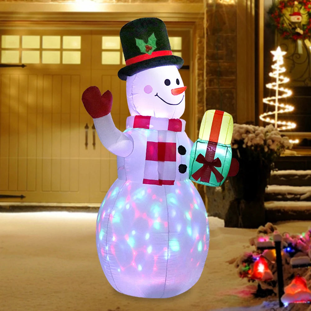 Inflatable Snowman (with LED lights)