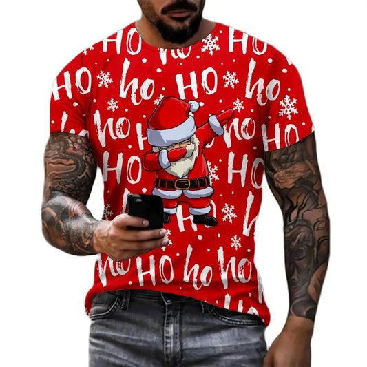 Fun Christmas Holiday Hip Hop Santa T-shirts