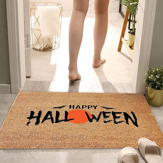 Halloween Doormat Front Door Holiday