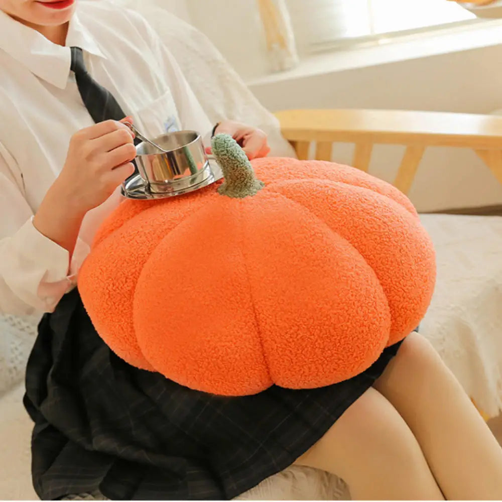 Fun 8 inch Pumpkin Plush Pillow