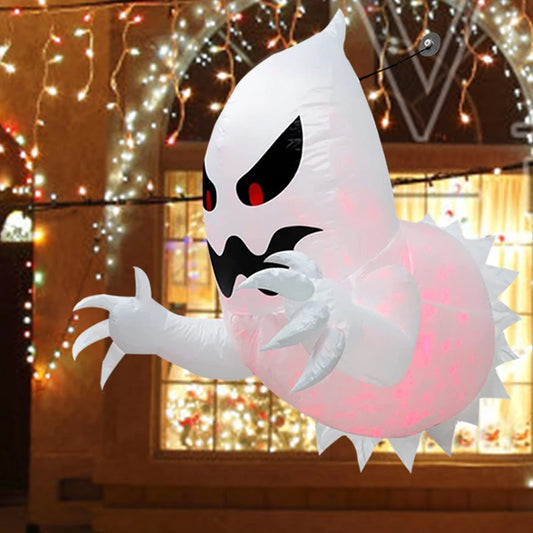 Inflatable Ghost Flying Out Of Window (with or without lights)