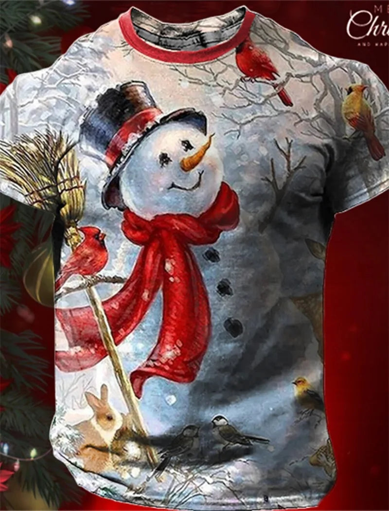 Santa Claus  Tshirt For Men