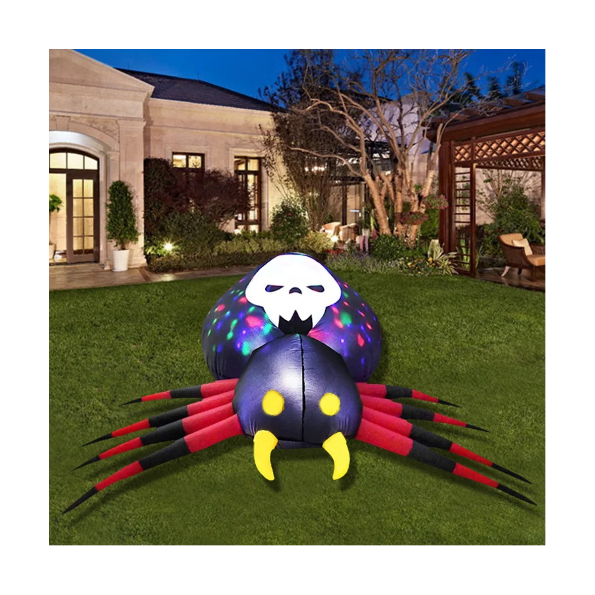 Inflatable Spider (with LED lights)