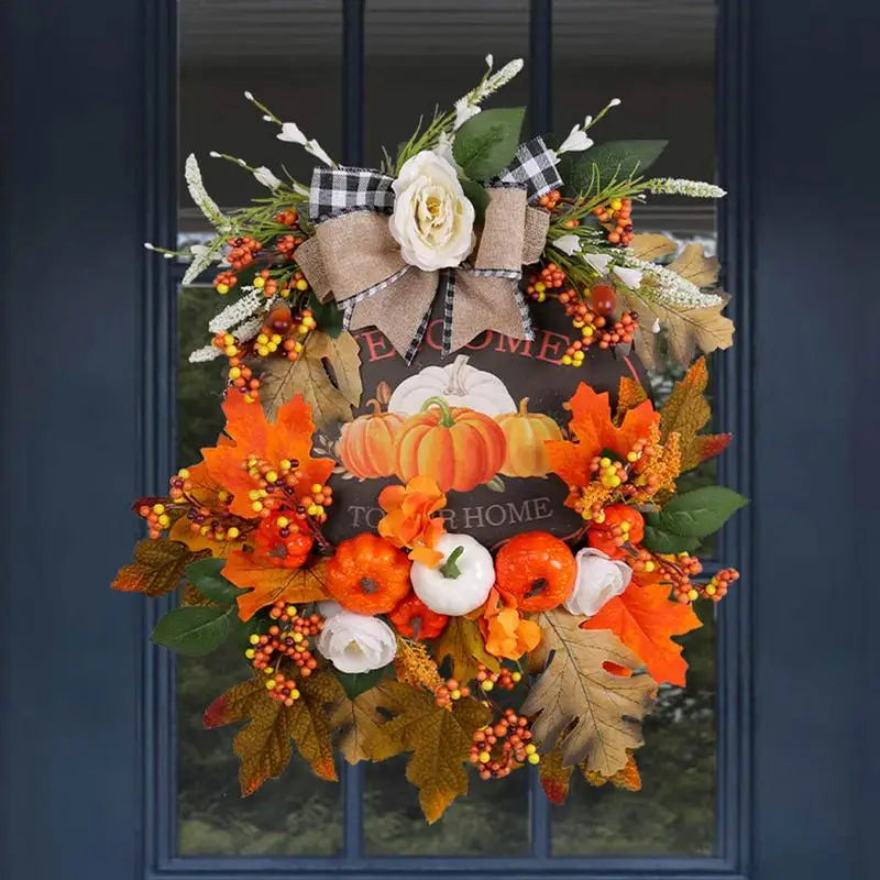 Pumpkin Wreath