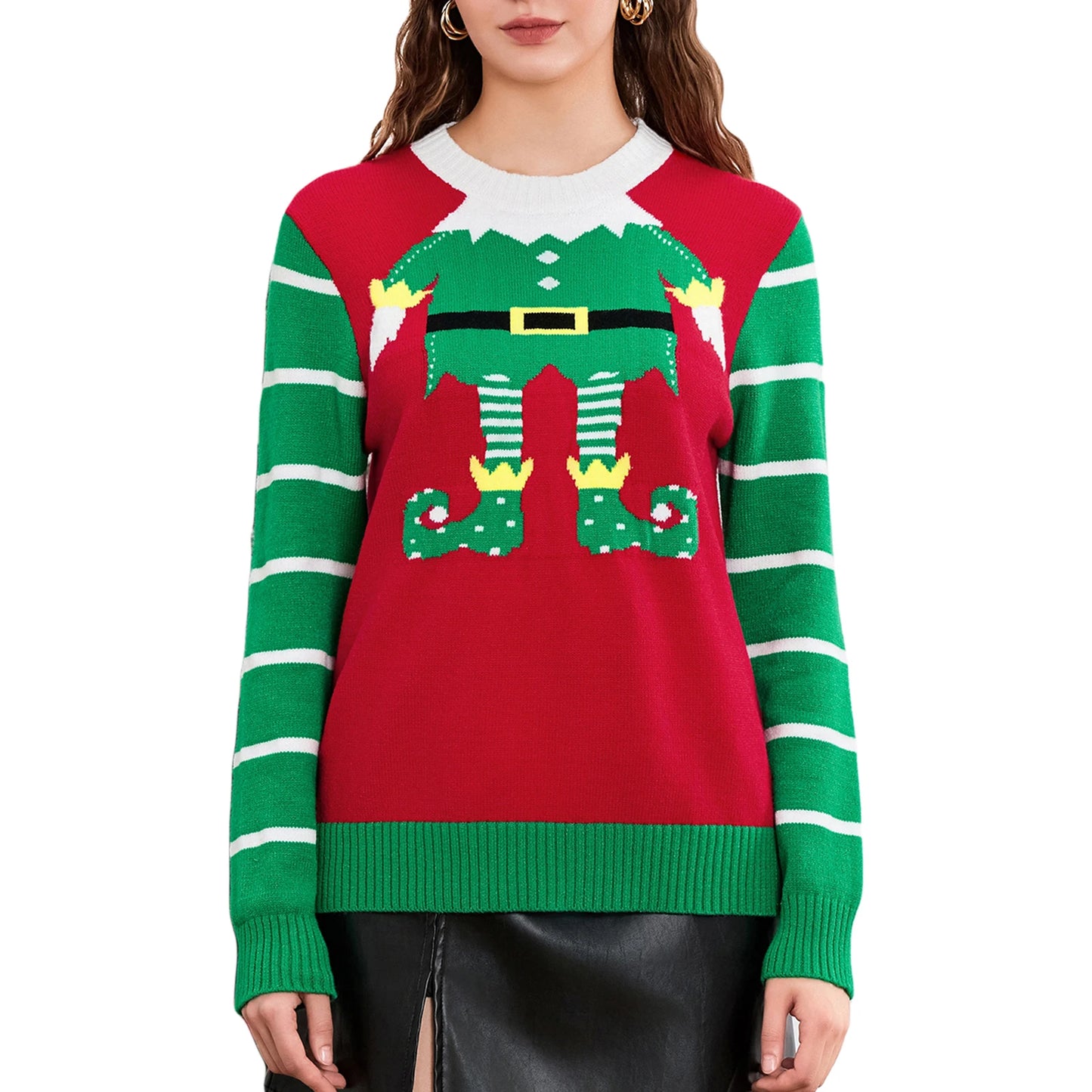 Juniors Elf Sweater