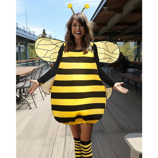 Striped Patchwork Bee Costume
