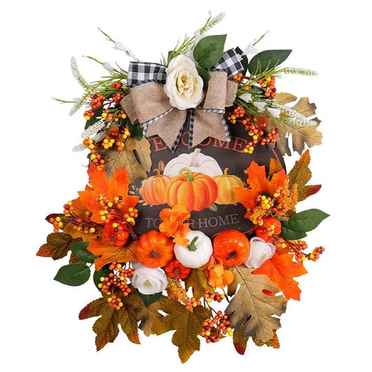 Pumpkin Wreath