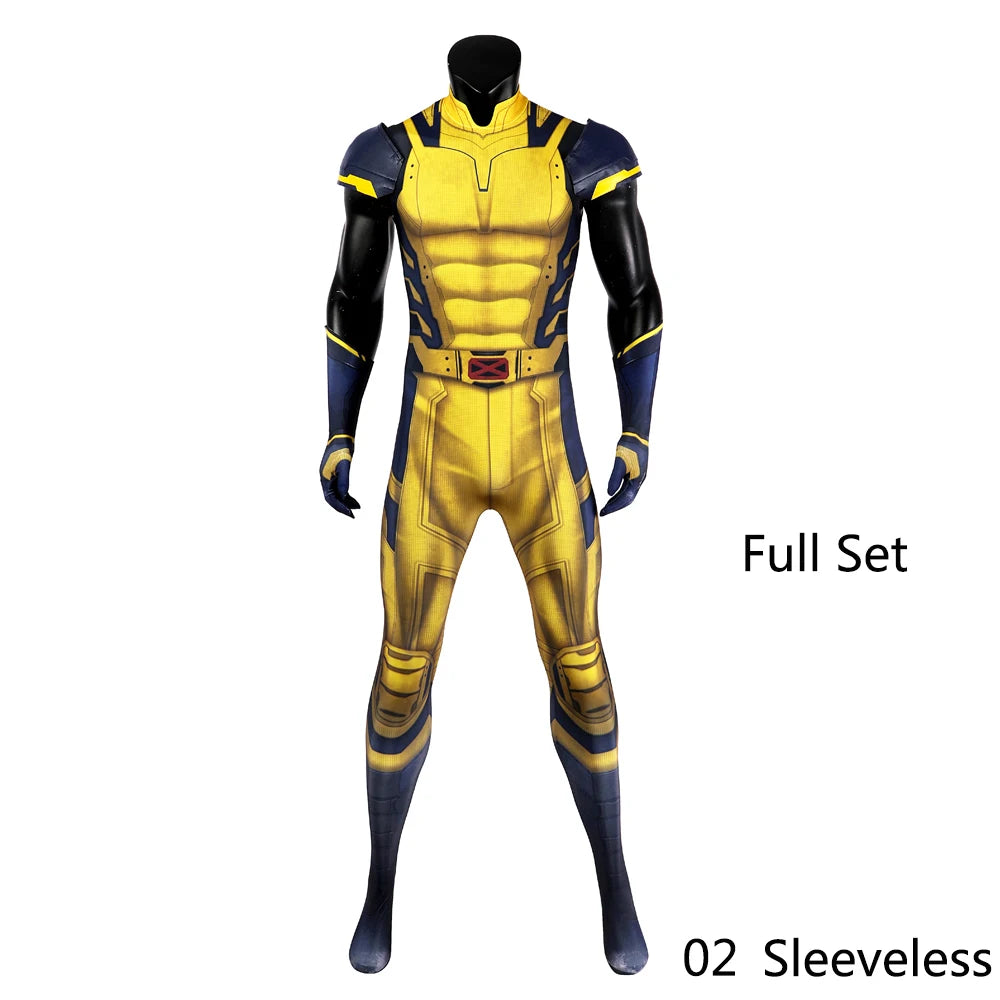 Wolverine Jumpsuit Costume (James Howlett Logan)