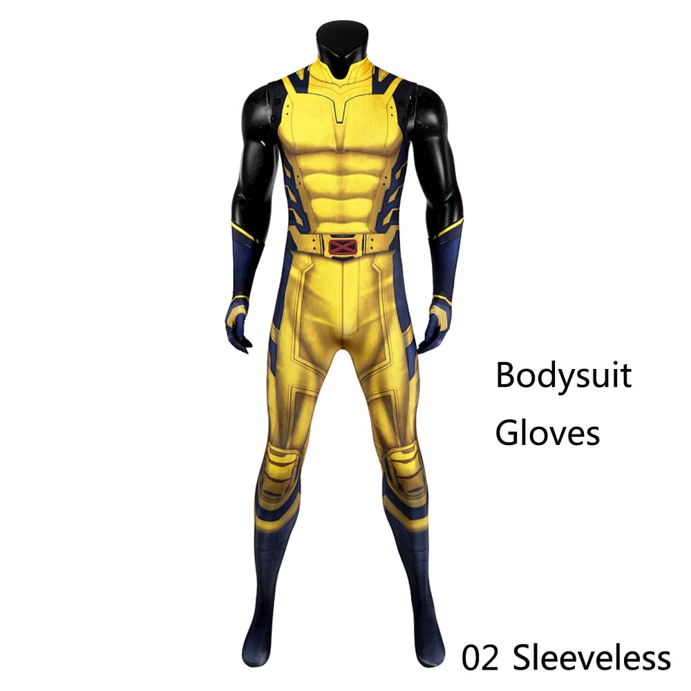 Wolverine Jumpsuit Costume (James Howlett Logan)