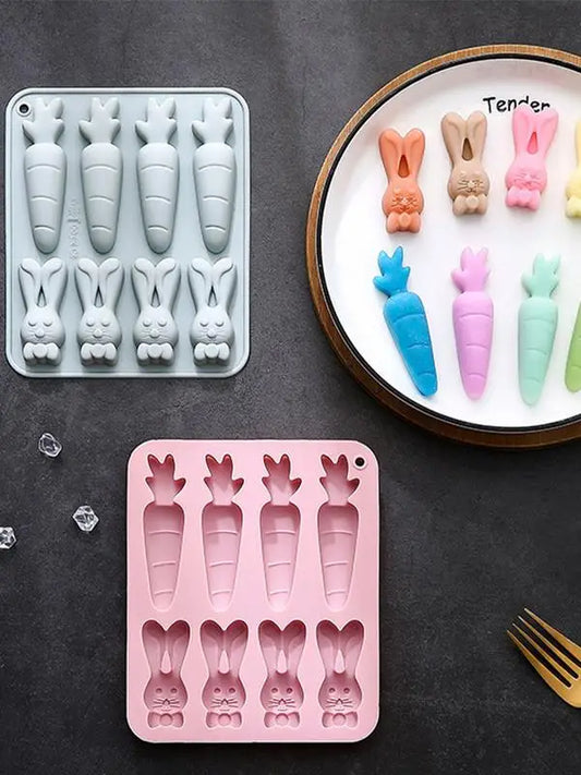 Silicone Easter Bunny Molds 🐰🍫🎨