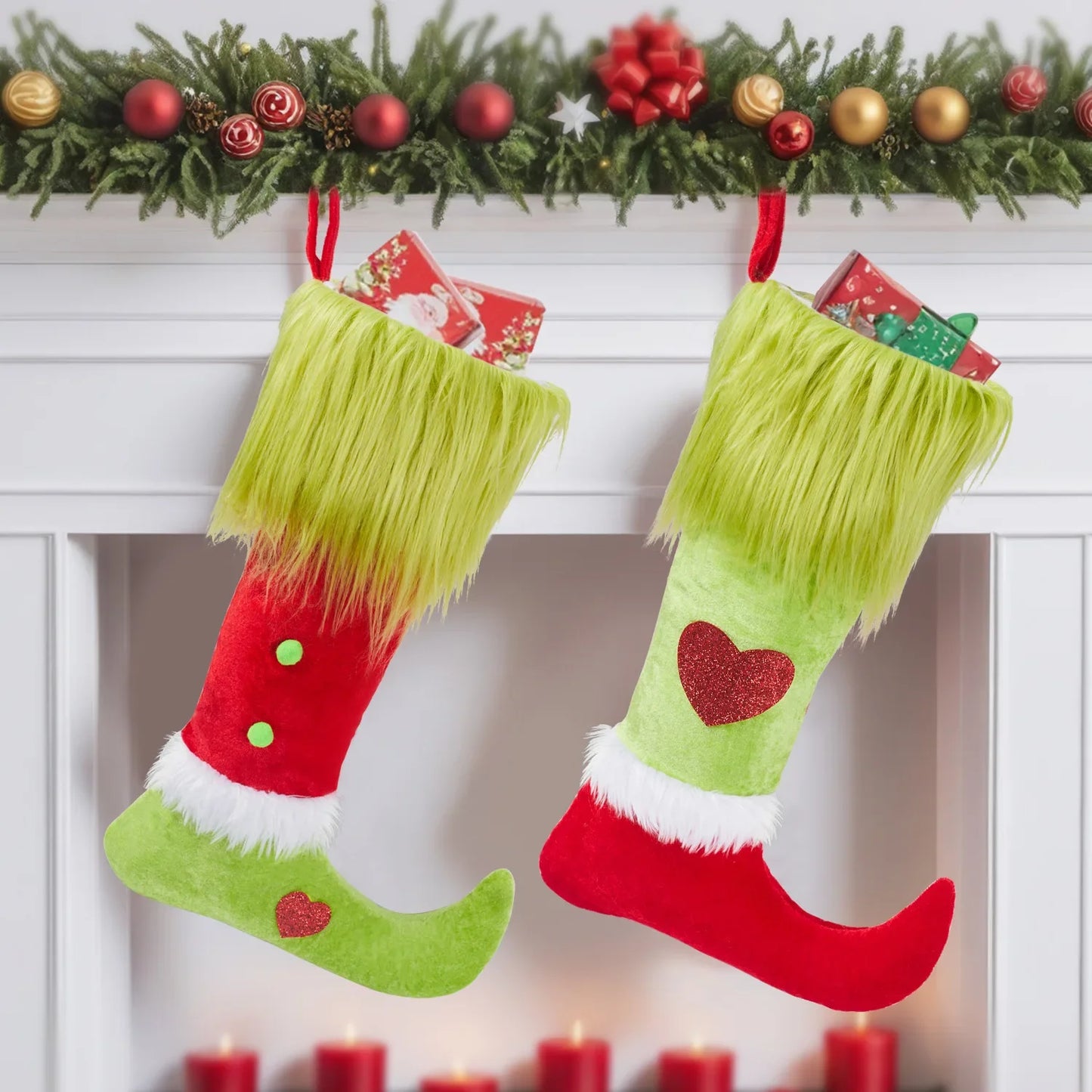 Grinch Christmas Stocking