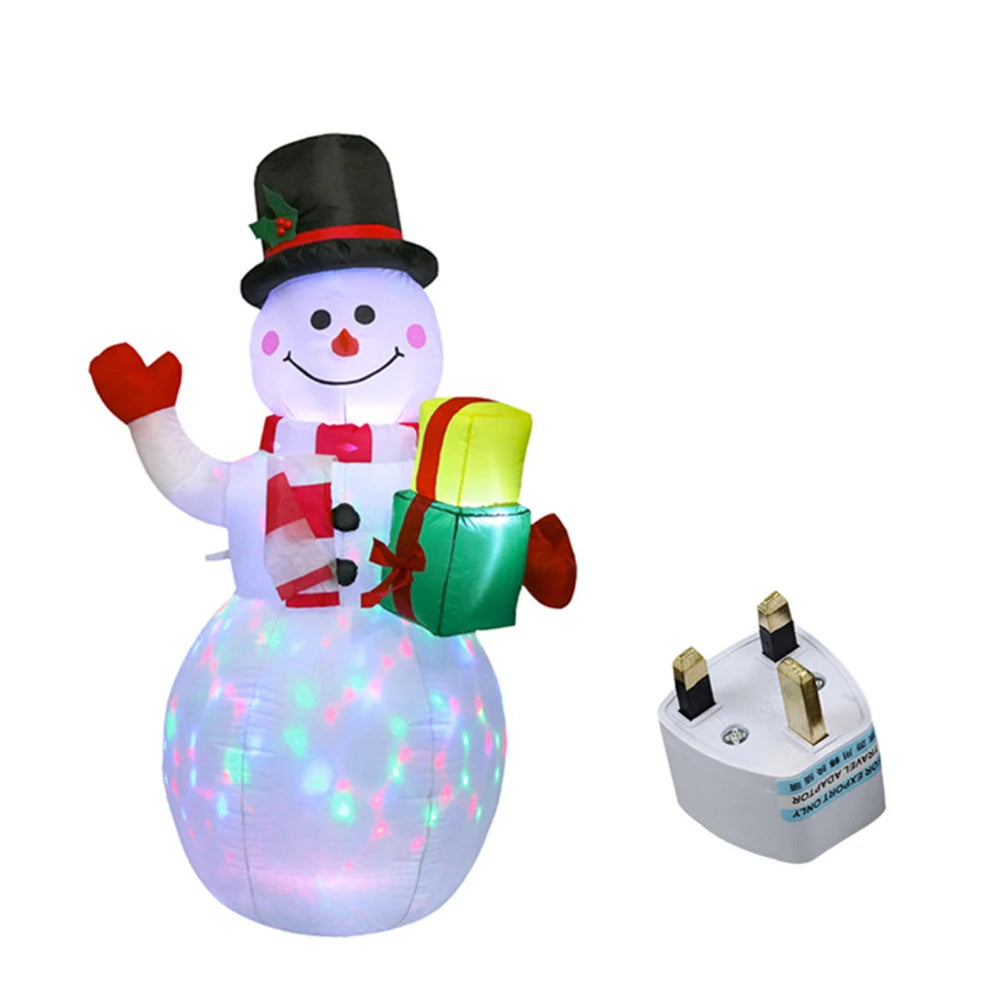 Inflatable Snowman (with LED lights)