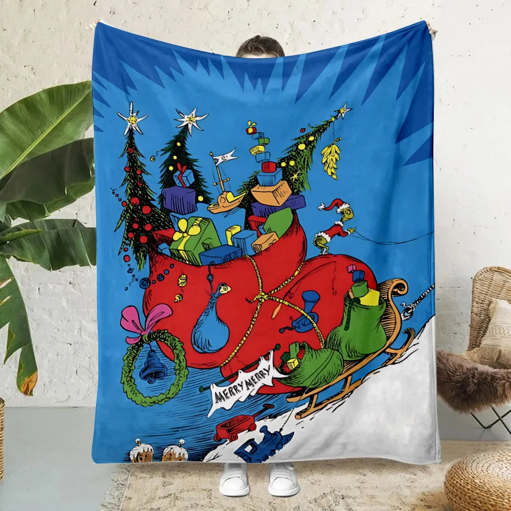 Grinch Soft & Warm Blanket