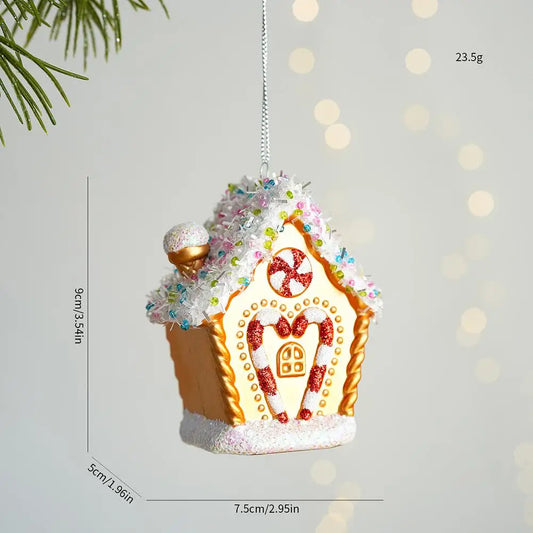 Winter Holiday Ornaments Set