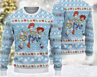 Toy Story Ugly Christmas Sweater for Kid and Adults