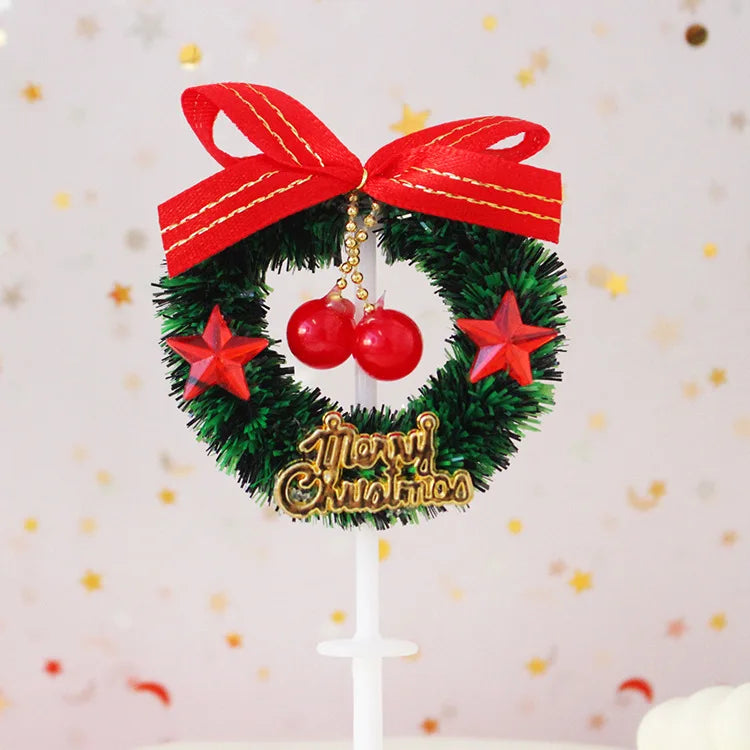 Holiday Cake / Cupcake Toppers