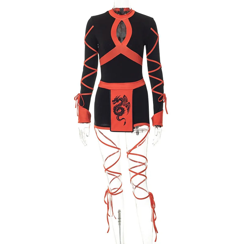 Ninja Warrior Halloween Costume for Women