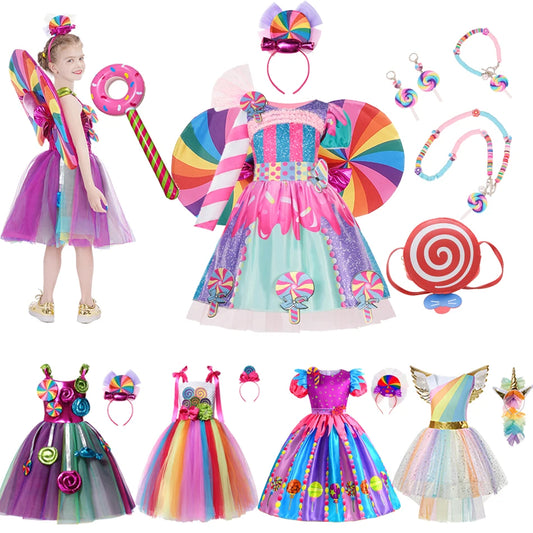 Princess Candy Dress Costumes