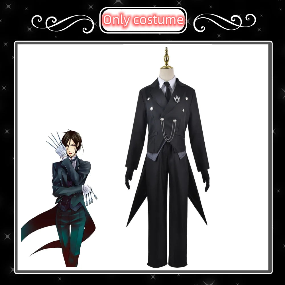 Sebastian Michaelis Black Butler Costume