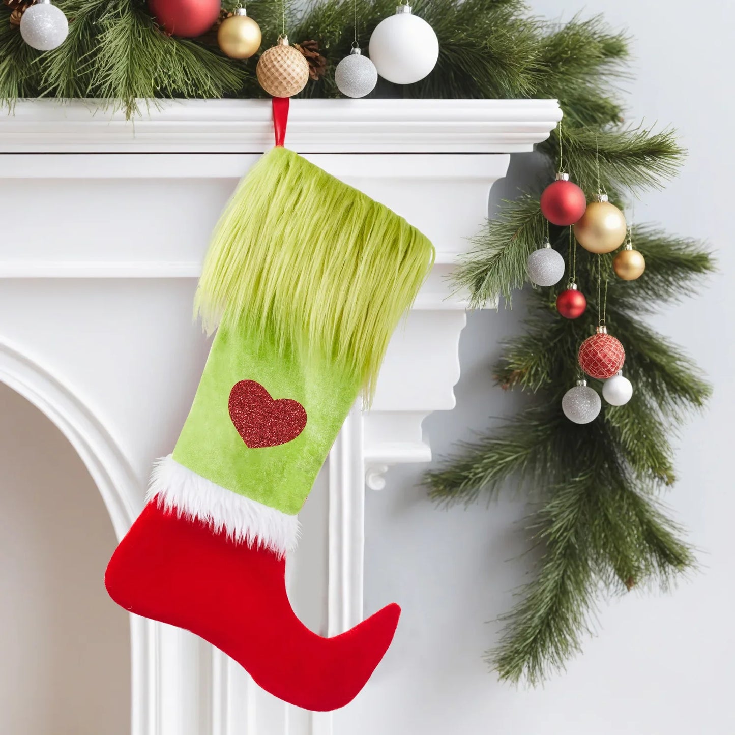 Grinch Christmas Stocking