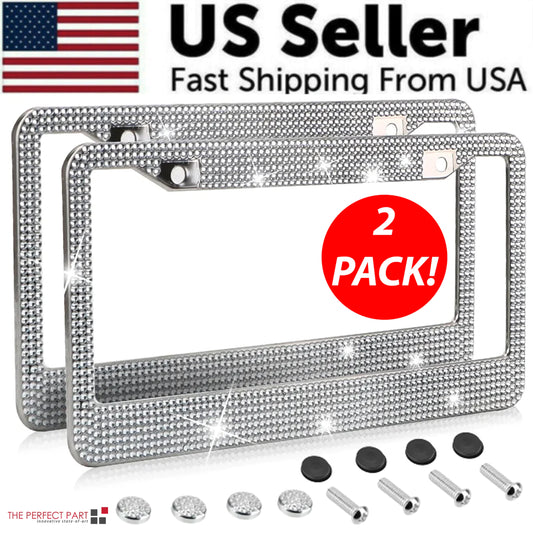 Bling License Plate Frames (2 PCS )