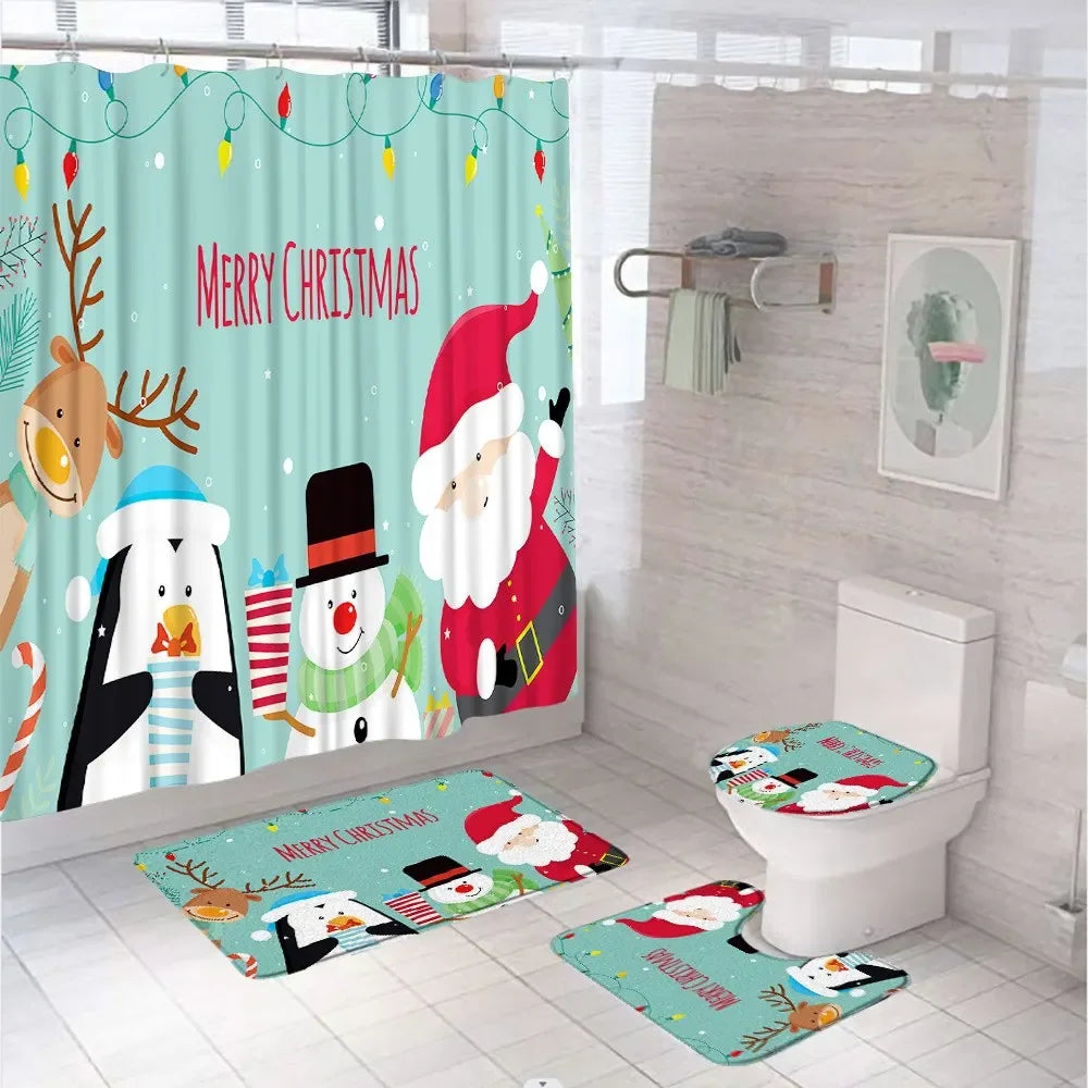 Christmas Bathroom Set