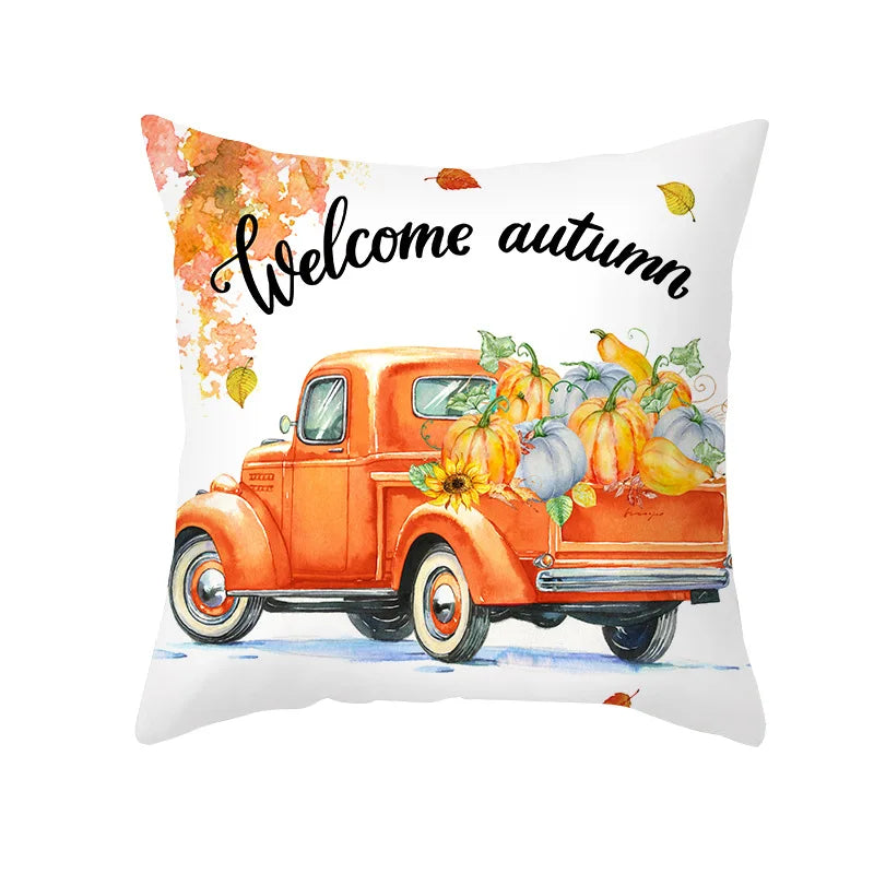 Fall Pumpkin Pillowcases