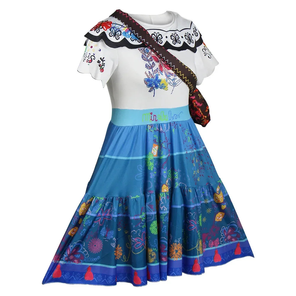 Mirabel Encanto Costume (with Bag)