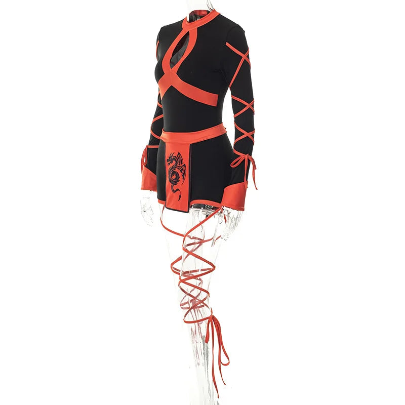 Ninja Warrior Halloween Costume for Women