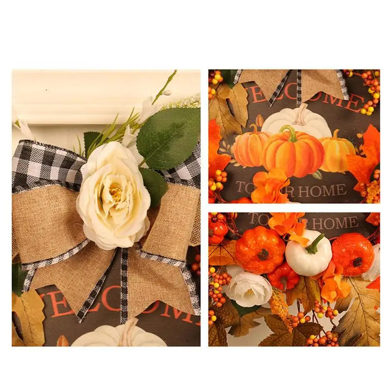 Pumpkin Wreath
