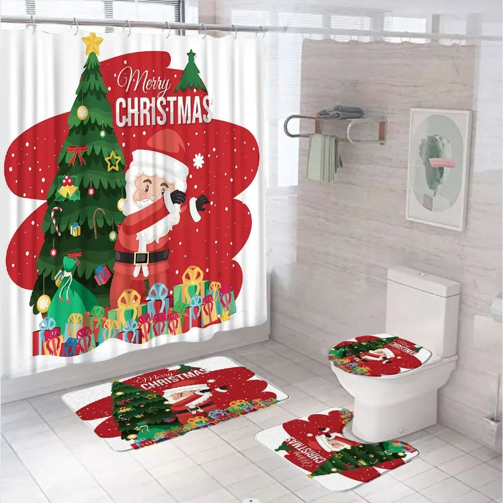 Christmas Bathroom Set