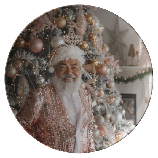 Santa in Rose Gold 1