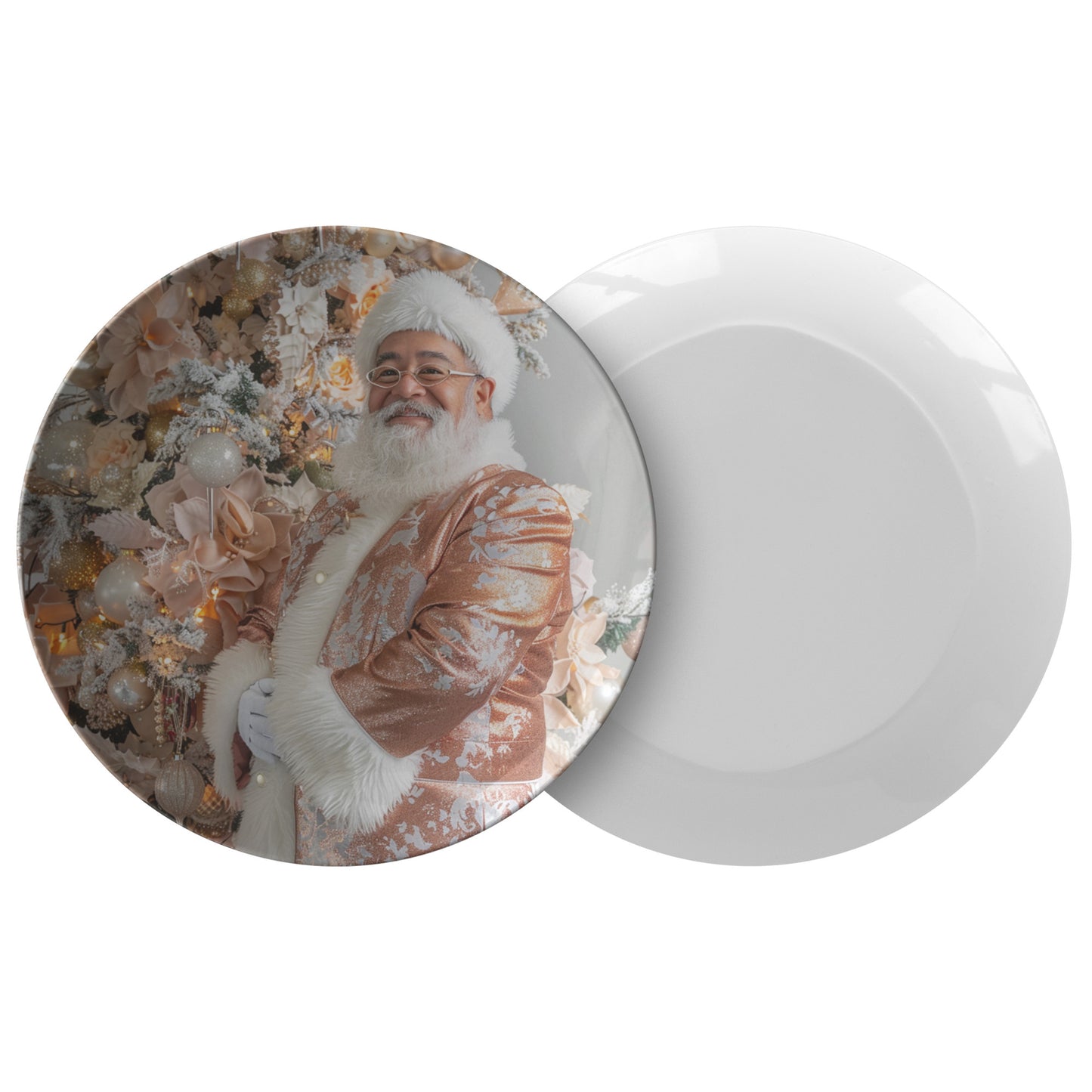 Santa in Rose Gold 2