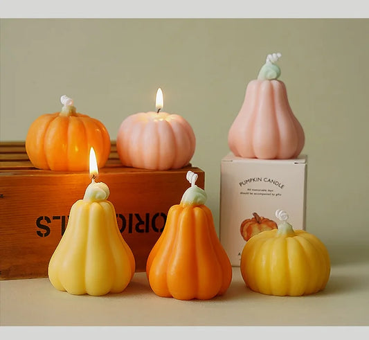 Pumpkin Shaped Scented Candles