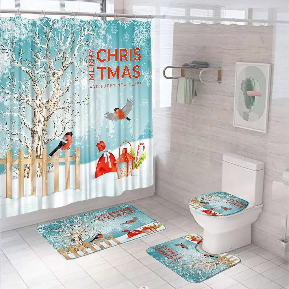 Christmas Bathroom Set