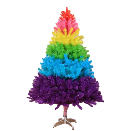 Rainbow Color Christmas Tree