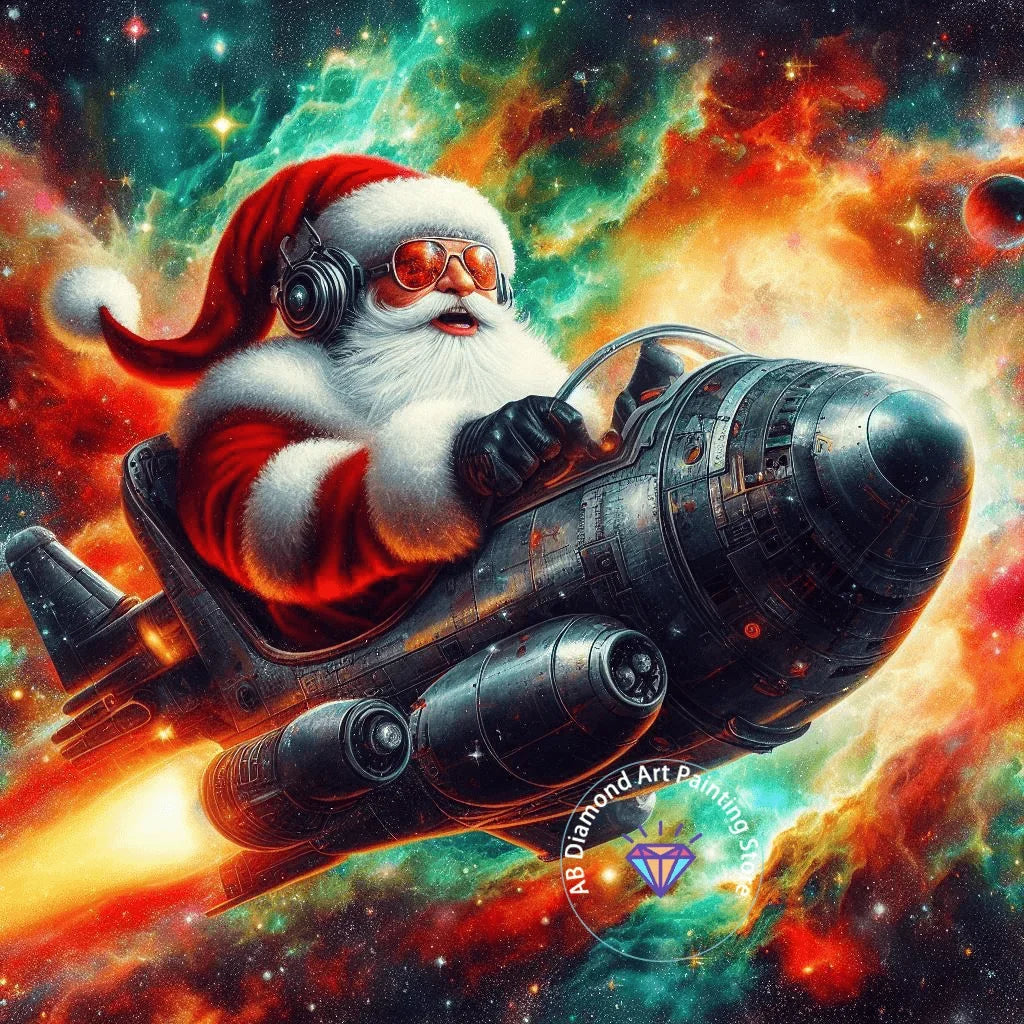 Holiday Diamond Painting Kit 5D DIY Cartoon