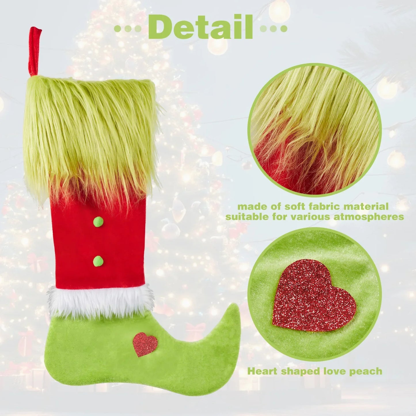 Grinch Christmas Stocking