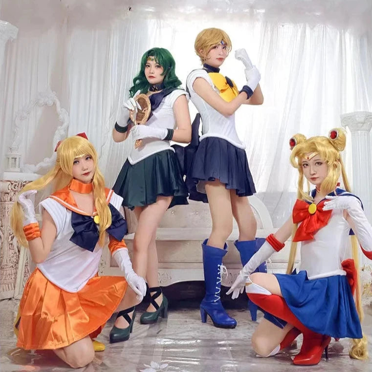 Sailor Moon Anime Uniform Costumes & Wigs