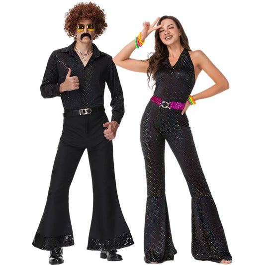 70's Disco Couple Adult Costume