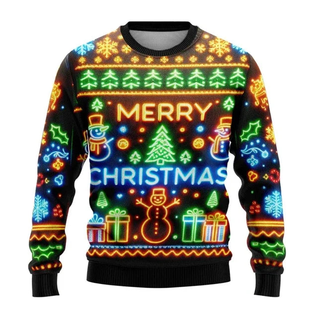 Neon Christmas Sweatshirts