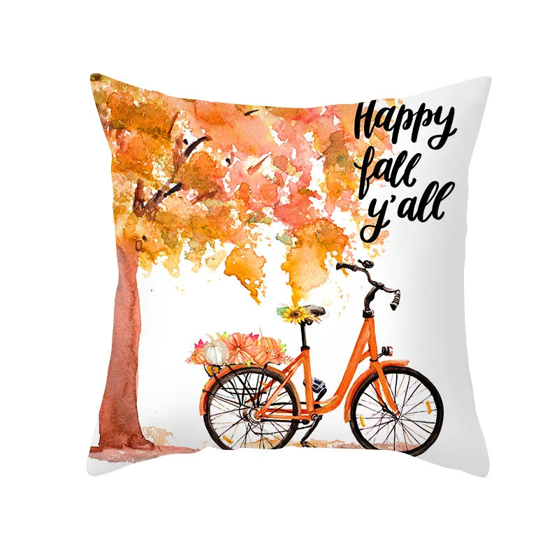 Fall Pumpkin Pillowcases