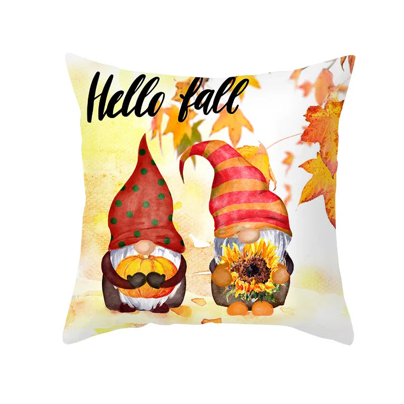 Fall Pumpkin Pillowcases