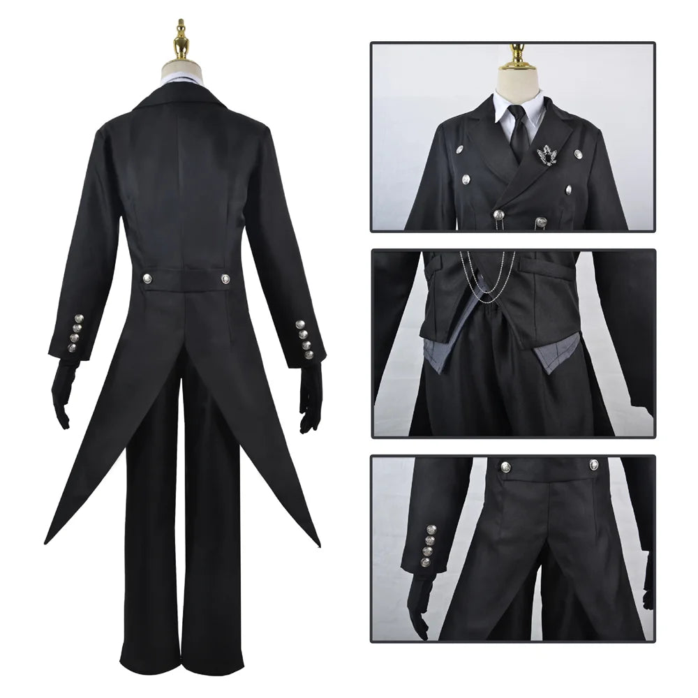 Sebastian Michaelis Black Butler Costume