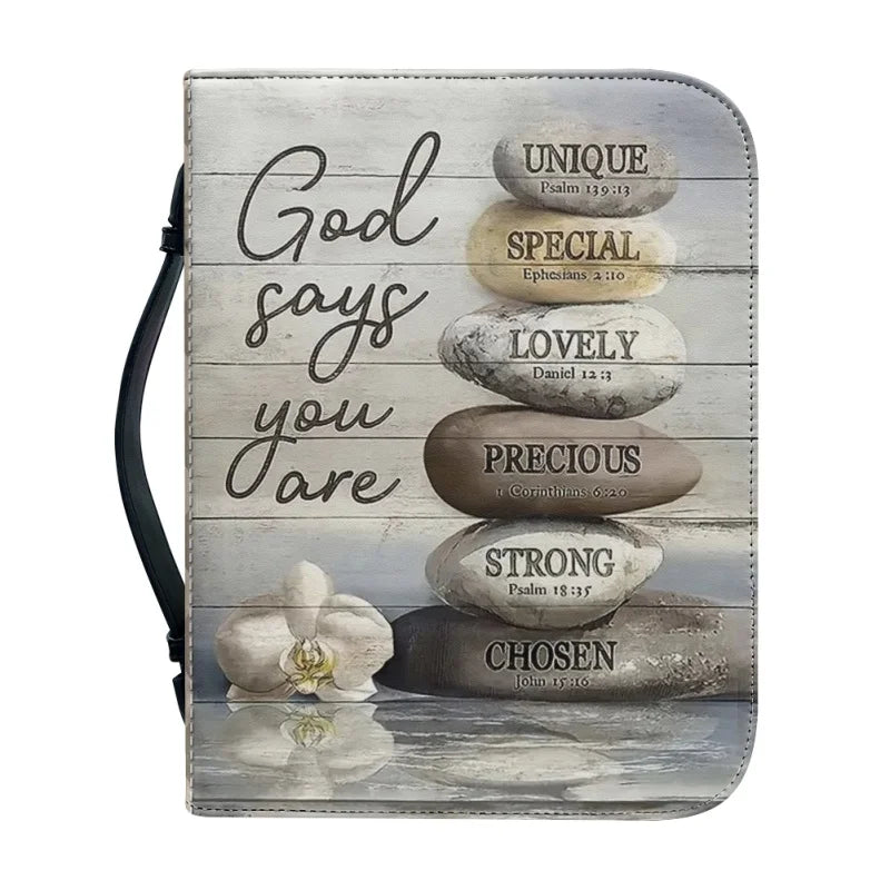 GOD Says You Are Bible Cover Case