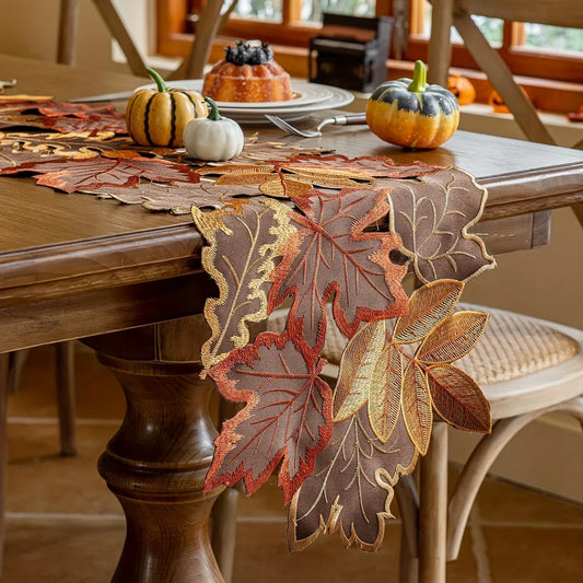 Maple Leaf Table Flag