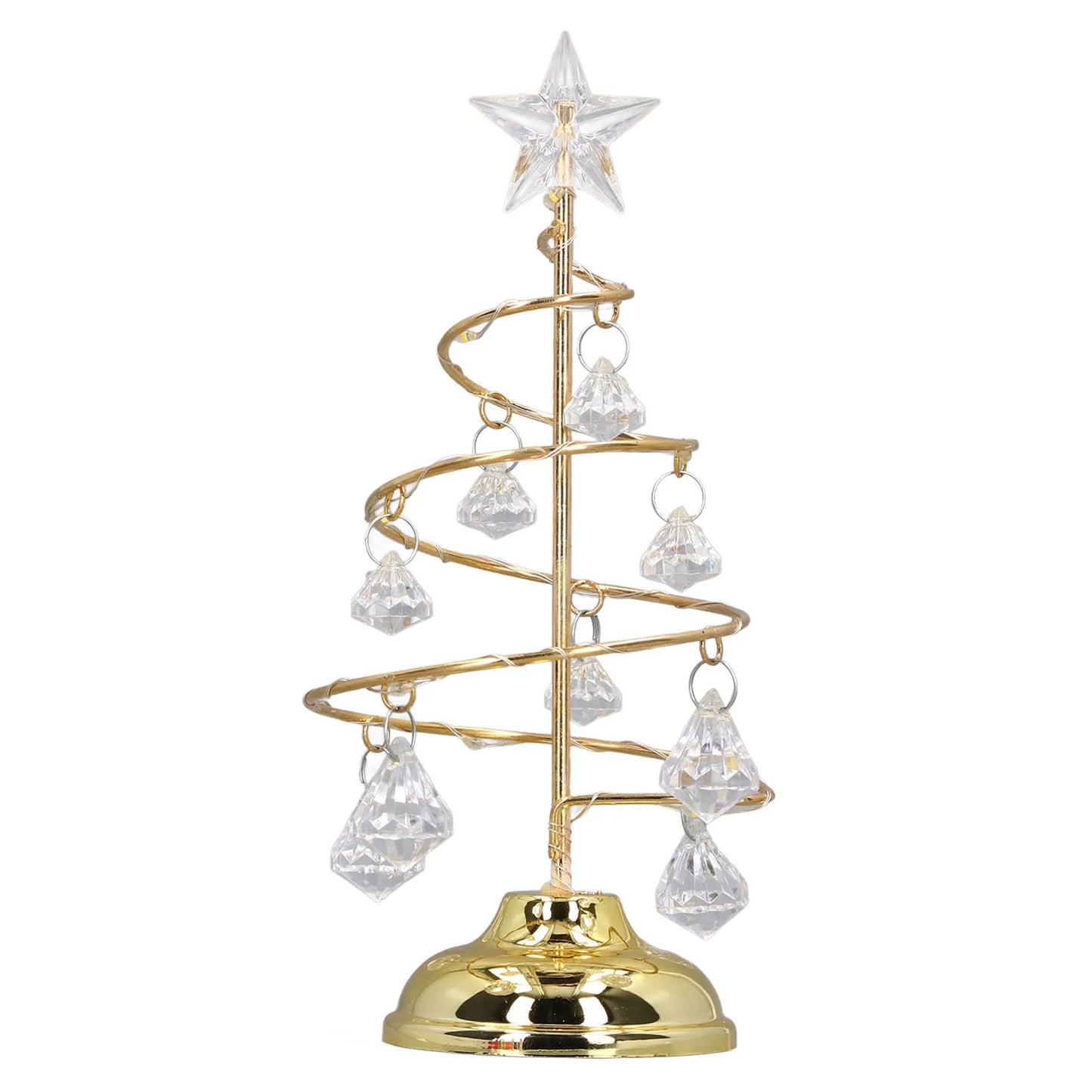 Small Crystal LED Christmas Tree Lamp