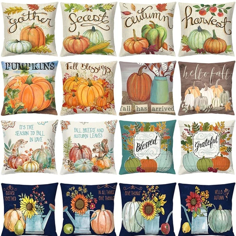 Thanksgiving Throw Pillows