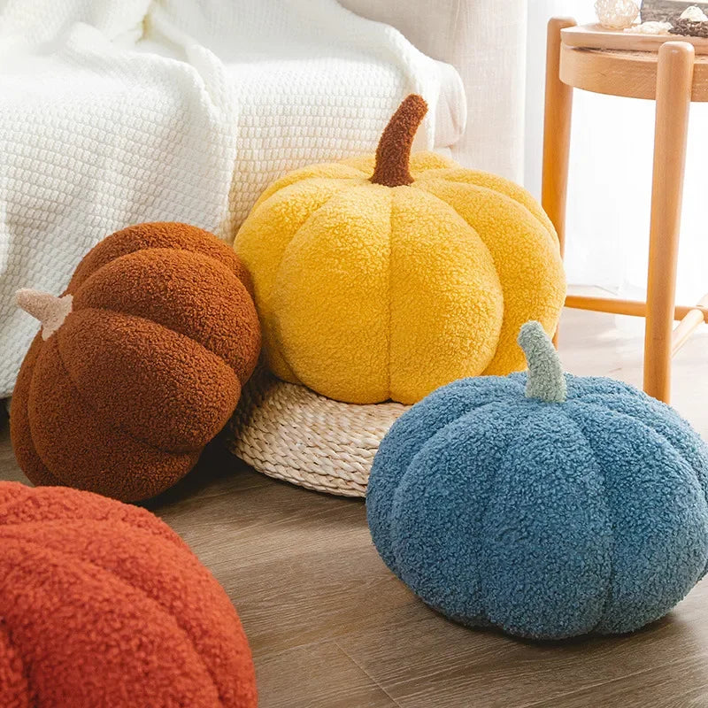 Soft Pumpkin Plush Pillows